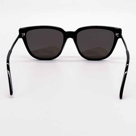 NEW SAINT LAURENT SL M48S 001 WOMEN SUNGLASSES SLM48S BLACK GREY EYEWEAR - Picture 6 of 13